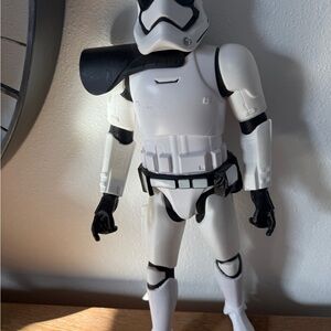 White and Black Stormtrooper Action Figure